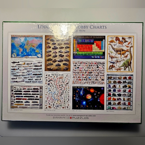 Eurographics Puzzles Map of the World 1000-Piece Jigsaw Puzzle - Picture 12 of 12